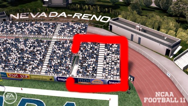 Mackay Stadium Seating Chart